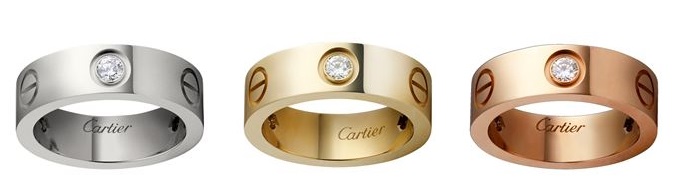 Cartier Love Diamond Rings - Cartier Dupes