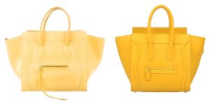 Celine Yellow Lugagge Handbag and Celine Bags Dupes