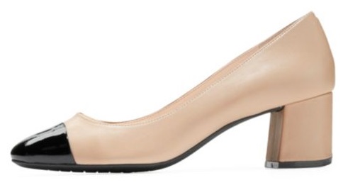 Cole Haan Dawna Cap Toe Pumps Chanel Dupe