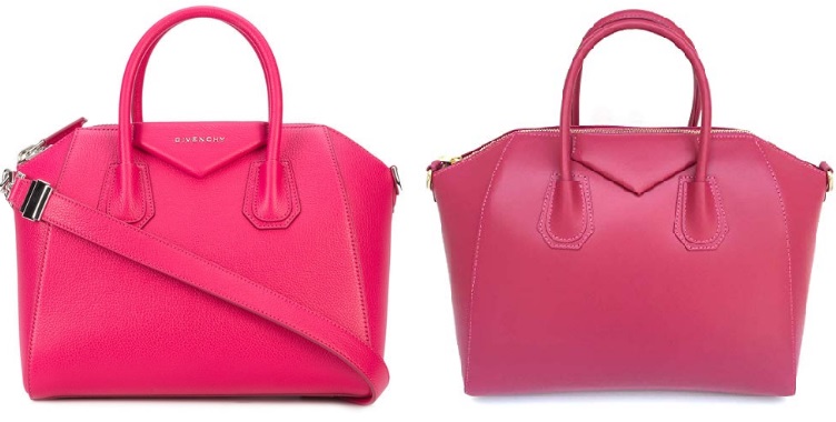 Givenchy Pink Antigona Bag & Givenchy Antigona Dupes