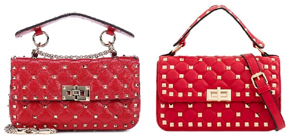 Valentino Red Rockstud Bag and Valentino Bag Look-Alikes