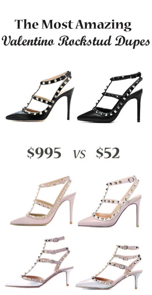 Amazing Valentino Rockstud Designer Dupes