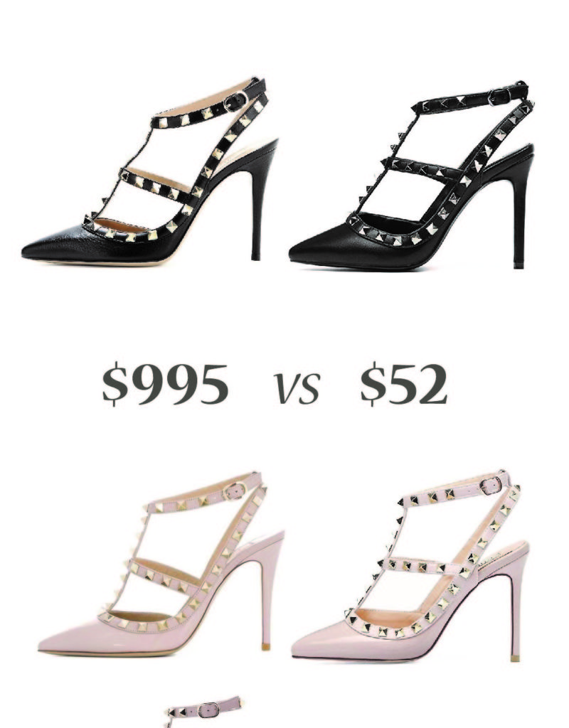 Amazing Valentino Rockstud Designer Dupes