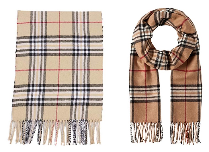 Classic Burberry Scarf Alternatives