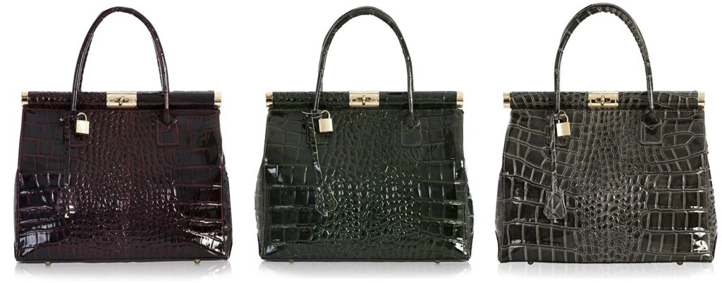 Gloss Crocodile Fendi Peekaboo Bags Dupes