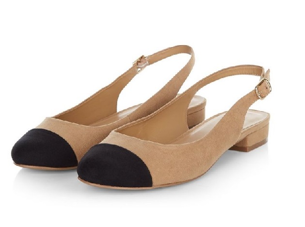 New Look Slingback Shoes Chanel Dupes