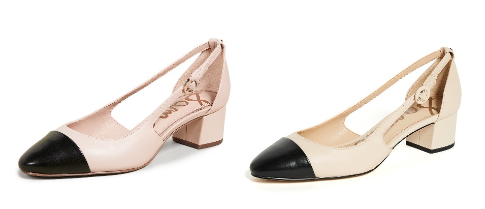 Sam Edelman Slingback Shoes Chanel Dupes