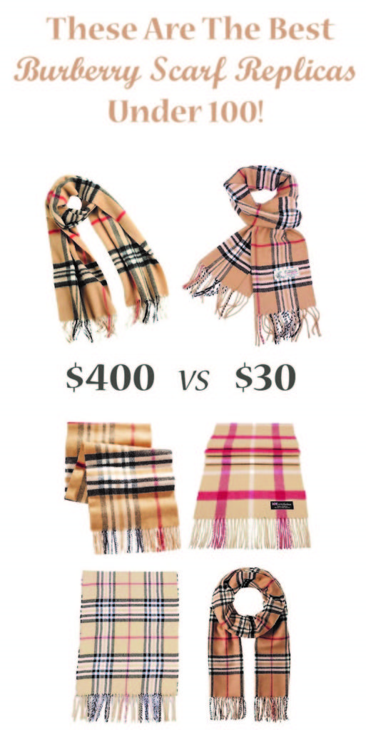 These Are The Best Burberry Scarf Replicas Under 100