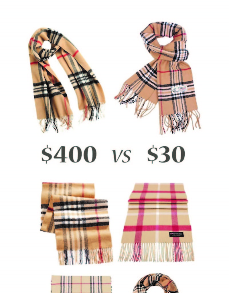 These Are The Best Burberry Scarf Replicas Under 100