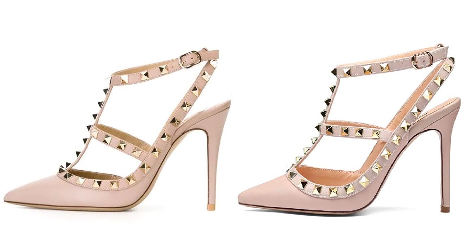 Valentino Rockstud Pink Dupes