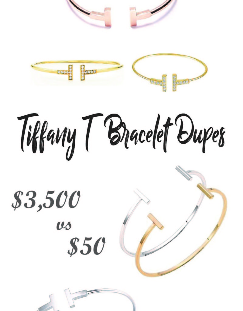 The Best Tiffany T Bracelet Dupes on Amazon