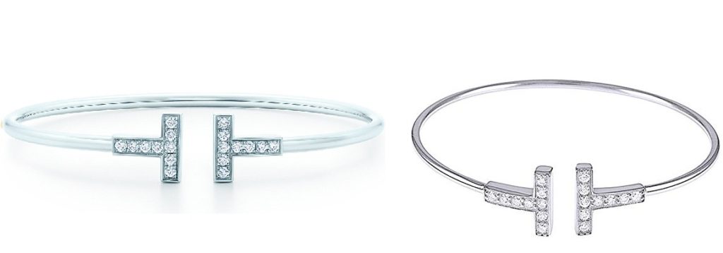 White Gold Tiffany T Bracelet & Tiffany T White Gold Bracelet Dupes