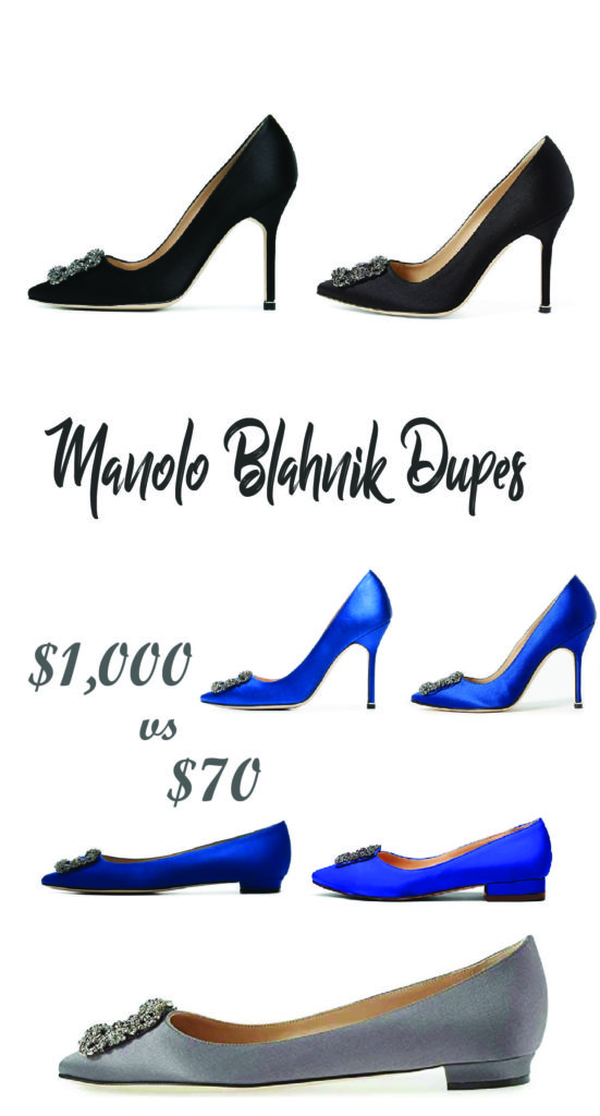 Manolo Blahnik Dupes on Amazon