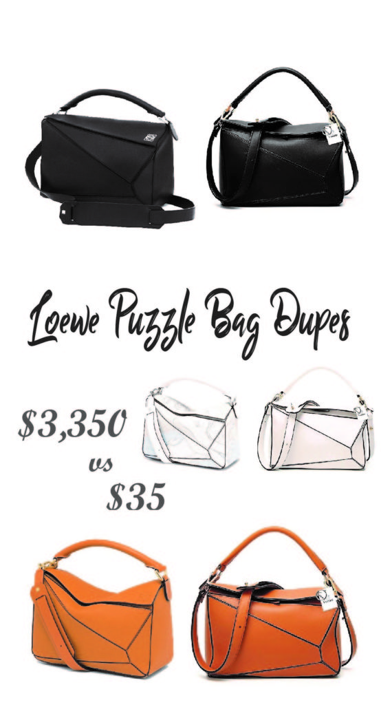 Incredible Loewe Puzzle Bag Dupes Under $35