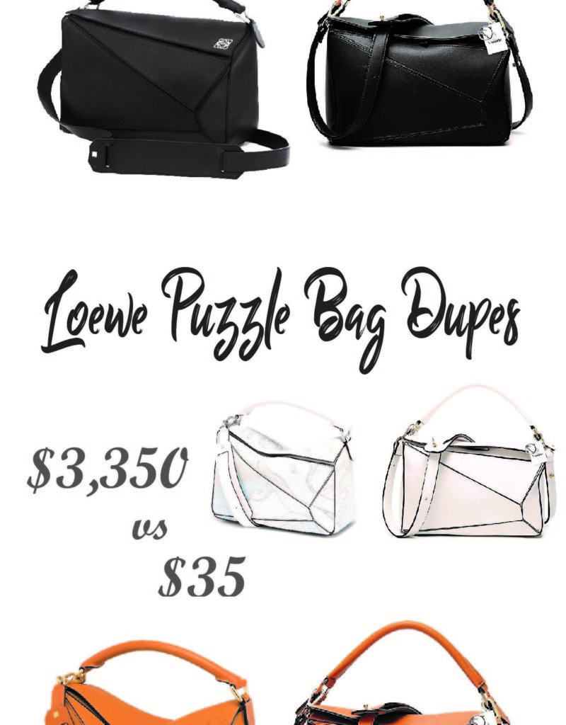 Incredible Loewe Puzzle Bag Dupes Under $35