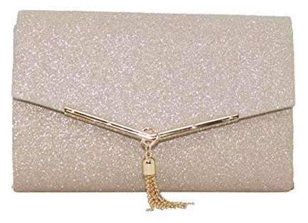 Gold YSL Look-Alike Tassel Bag