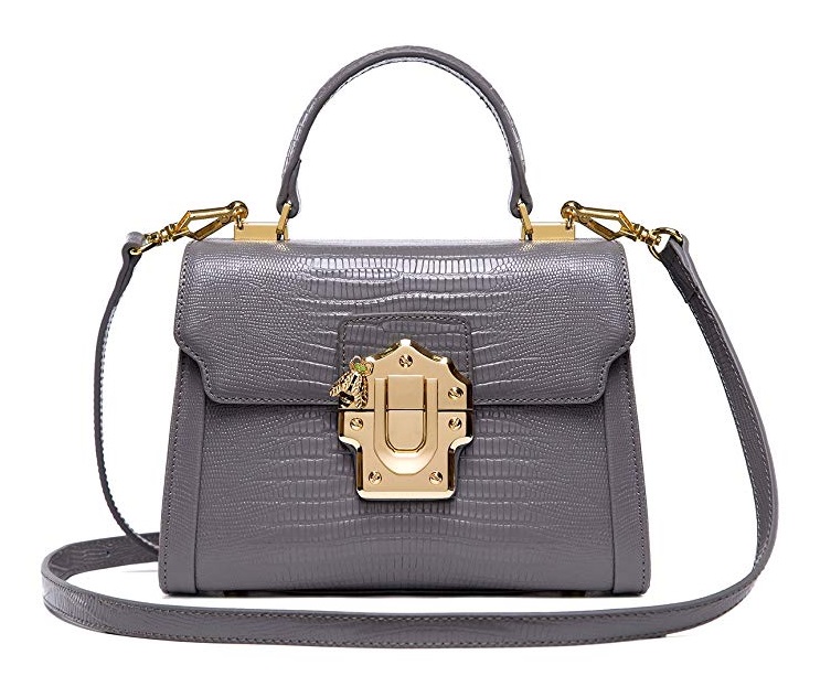 Grey Dolce Gabbana Lucia Bag Dupes