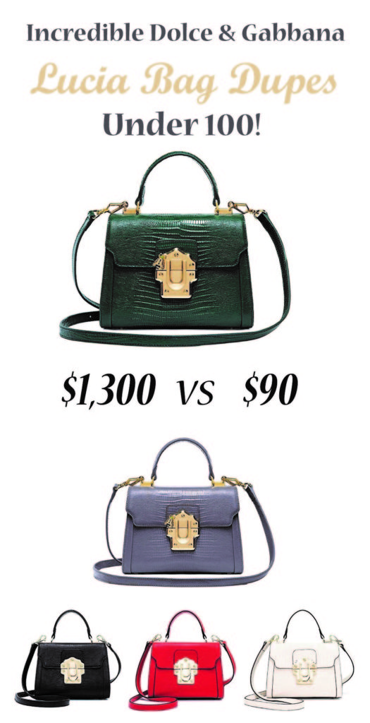 Incredible Dolce & Gabbana Lucia Bag Dupes Under $100!