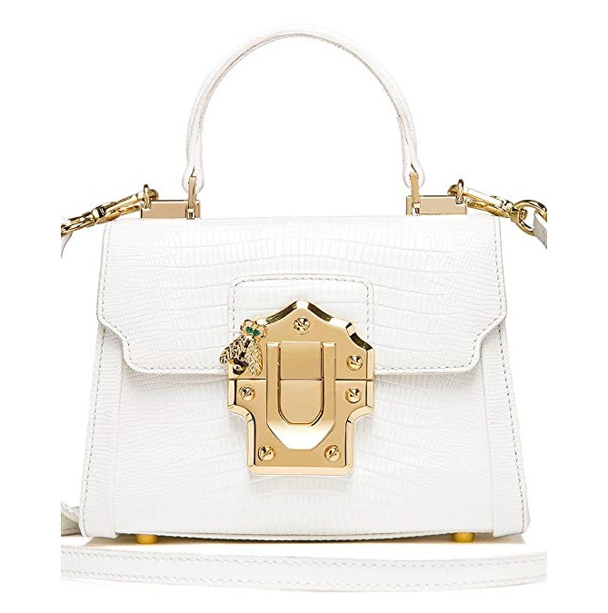 White Dolce Gabbana Lucia Bag Dupes