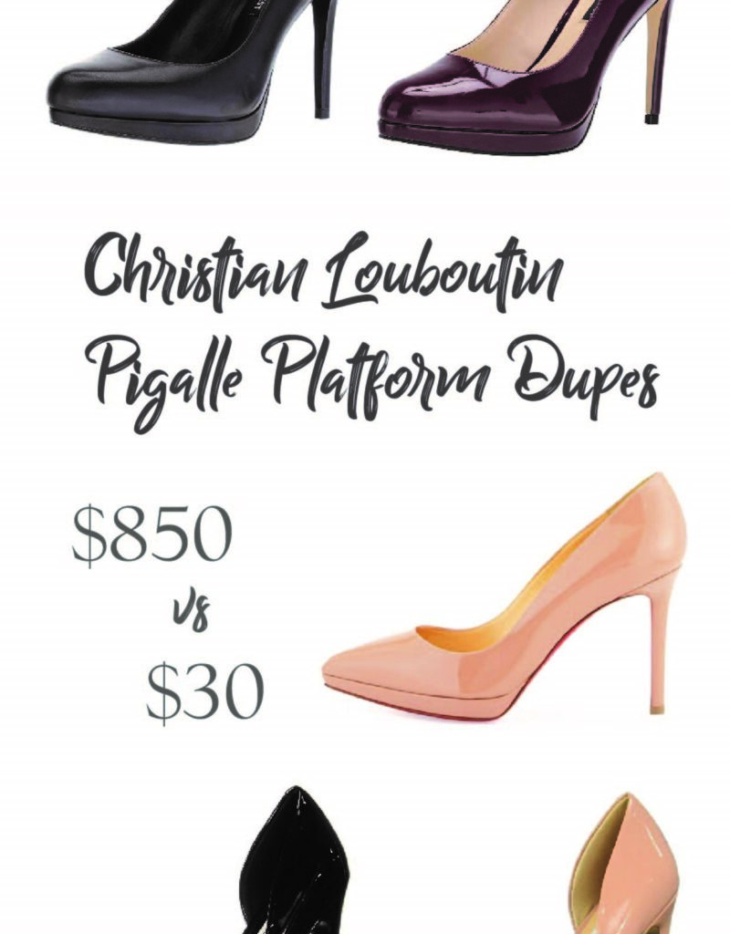 Christian Louboutin Pigalle Platform Pumps Dupes, Look-Alikes and Alternative