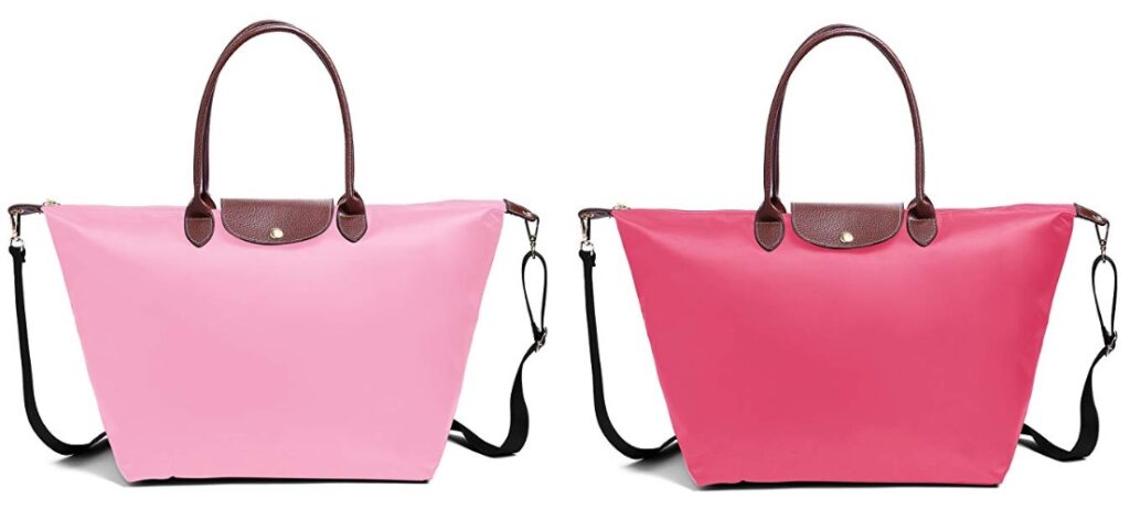 Longchamp Colourful Le Pliage Tote Dupes