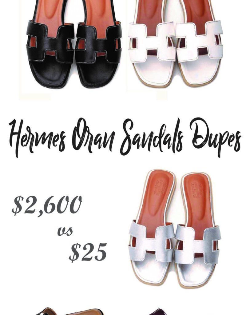 The Best Hermes Oran Sandals Dupes on Amazon under $25