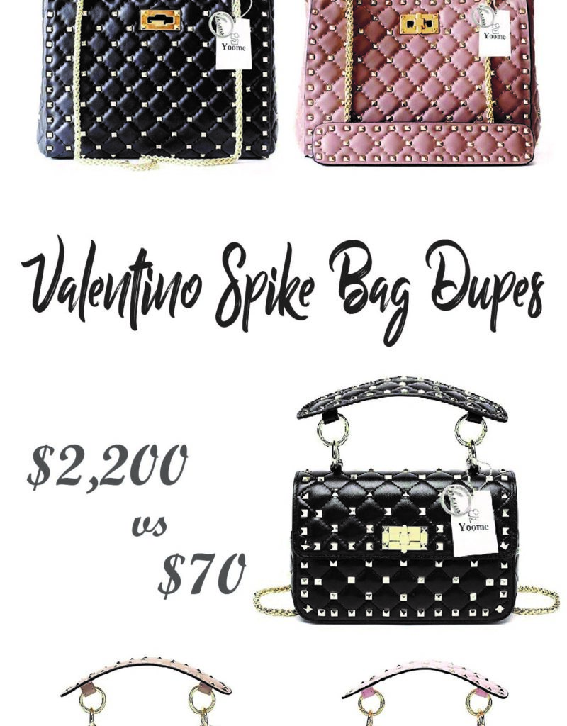 Valentino Spike Bag Dupes on Amazon