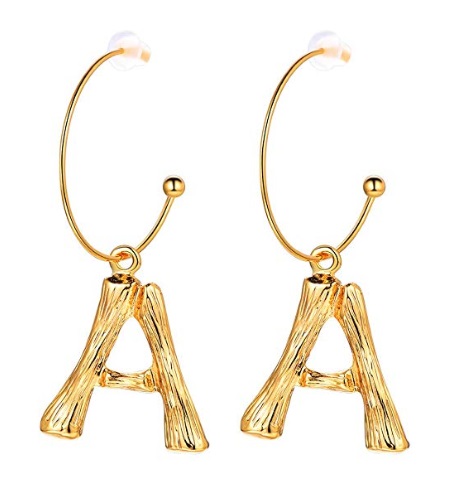 Celine Alphabet Inspired Earrings