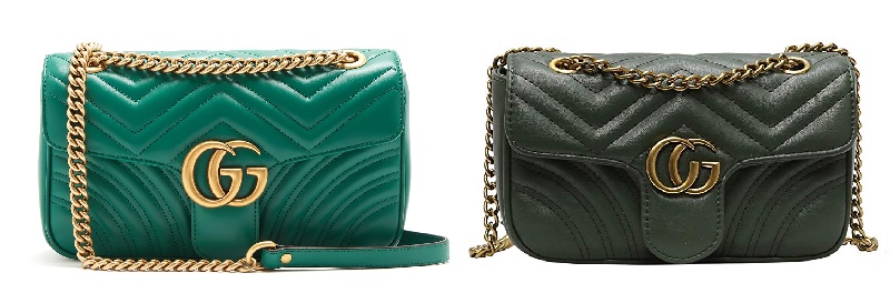 Green Gucci Marmont Bag Dupes