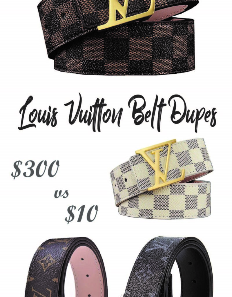 Louis Vuitton Belt Look-Alikes on Amazon-01