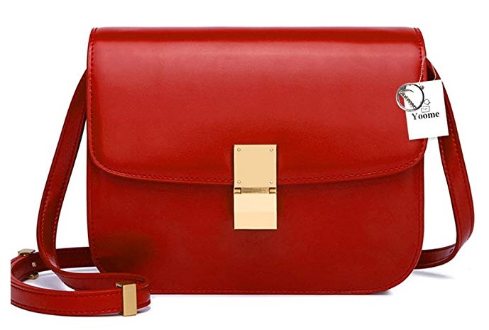 Red Celine Box Bag Dupes on Amazon