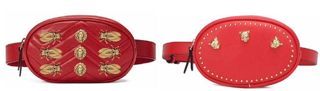 Red Gucci Belt Bag Dupes