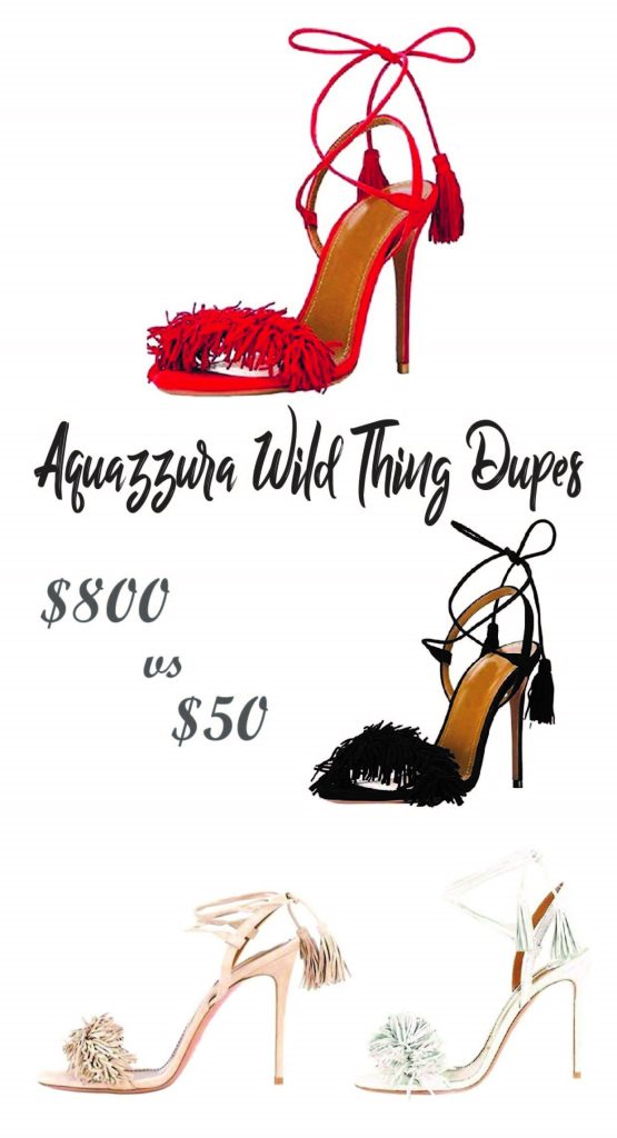 Aquazzura Wild Thing Sandals Alternatives on Amazon