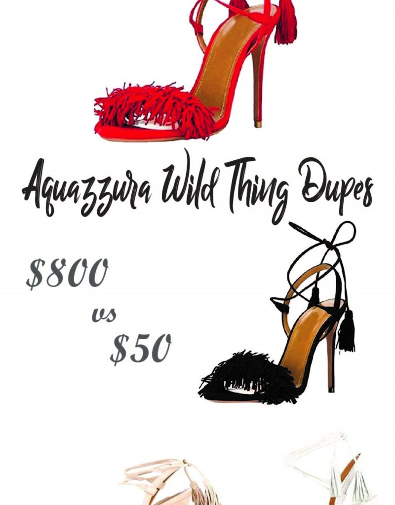 Aquazzura Wild Thing Sandals Alternatives on Amazon