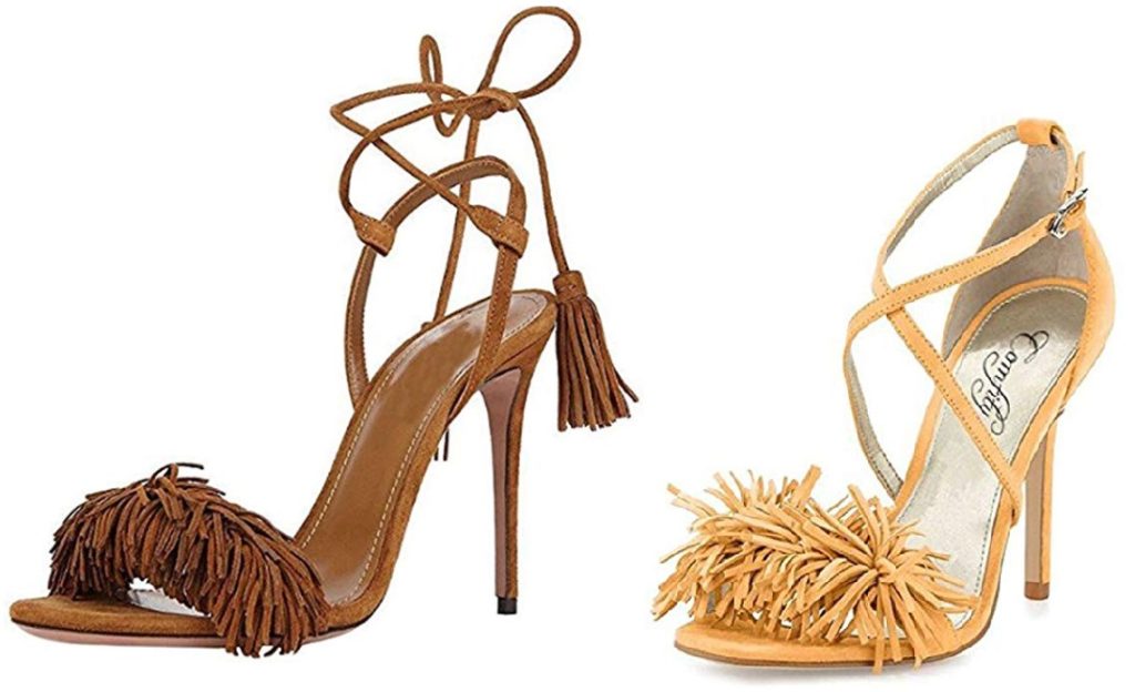 Aquazzura Wild Thing Sandals Dupes