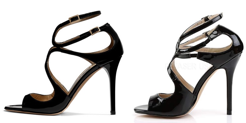 Black Jimmy Choo Sandals Dupes