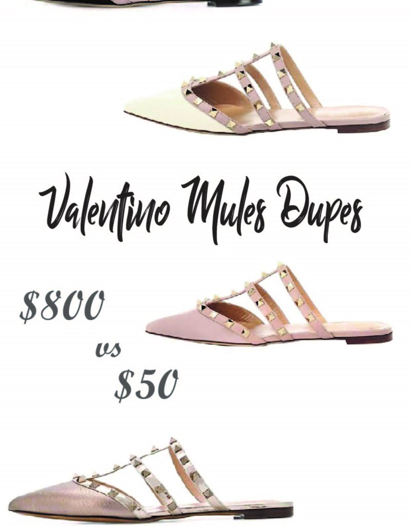 Valentino Mules Look-Alikes on Amazon