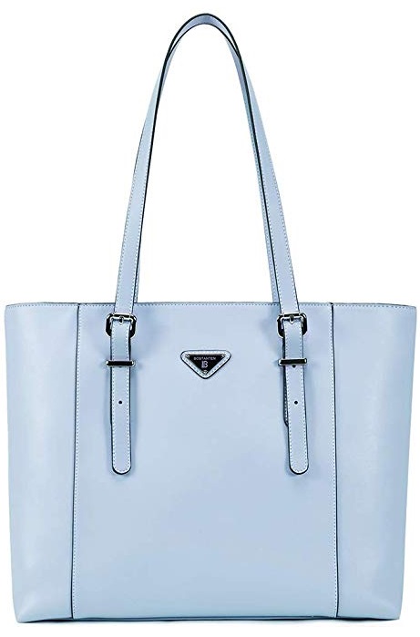 Blue Prada Saffiano Tote Alternative