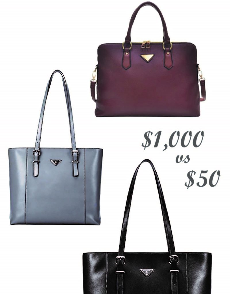 Prada Saffiano Tote Dupes on Amazon