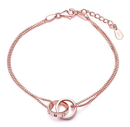 Rose Gold Cartier Love Chain Dupe