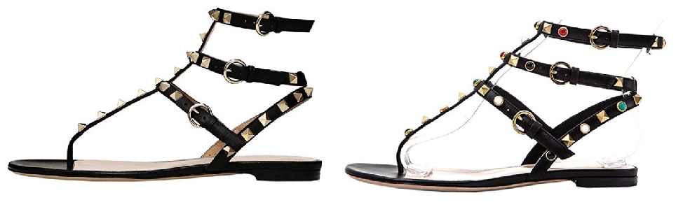 Valentino Flat Sandals Dupes on Amazon