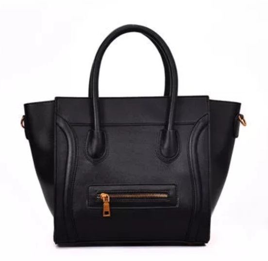 Black Celine Luggage Tote Dupes