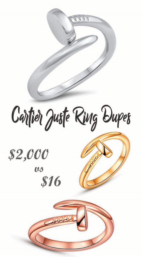 Cartier Ring Dupes on Amazon