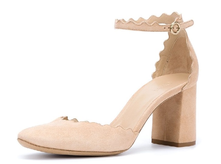 Affordable Ankle Strap Chloe Lauren Pumps Dupes