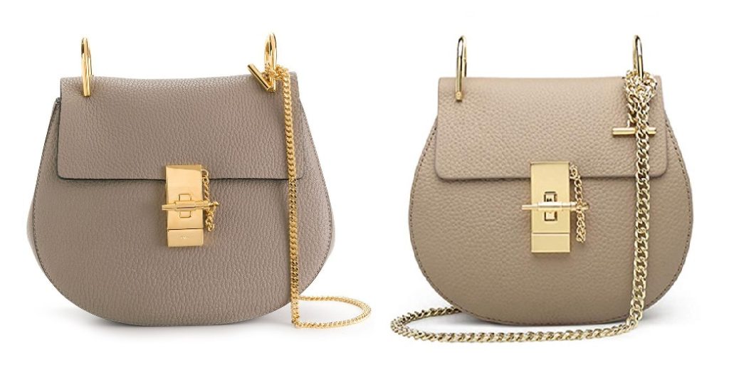 Beige Chloe Drew Shoulder Bag and Beige Chloe Drew Bag Dupes