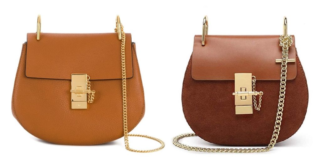 Brown Chloe Drew Shoulder Bag and Brown Chloe Drew Bags Look-Alikes