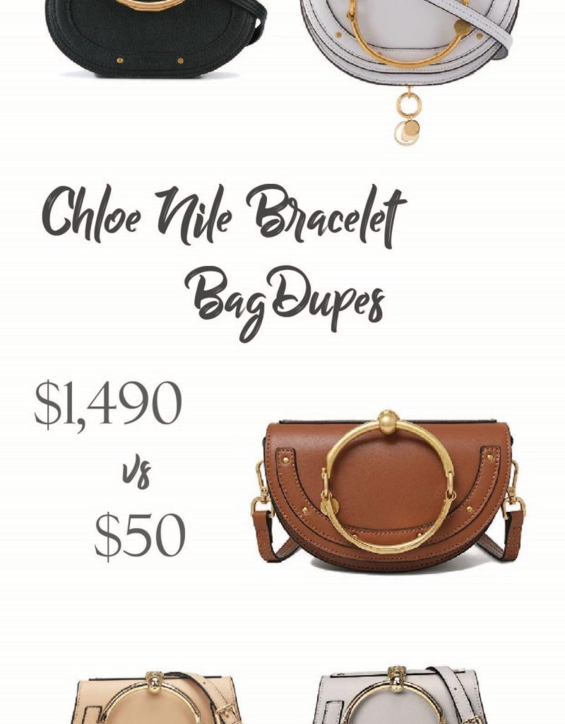 Chloe Nile Small and Mini Bracelet Bags Dupes and Look-Alikes