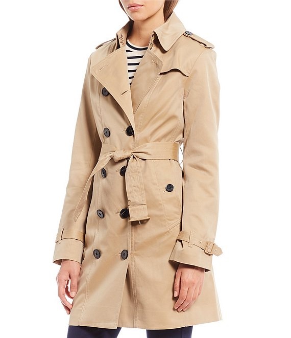 Dillards Classic Trench Jacket Burberry Look-Alikes