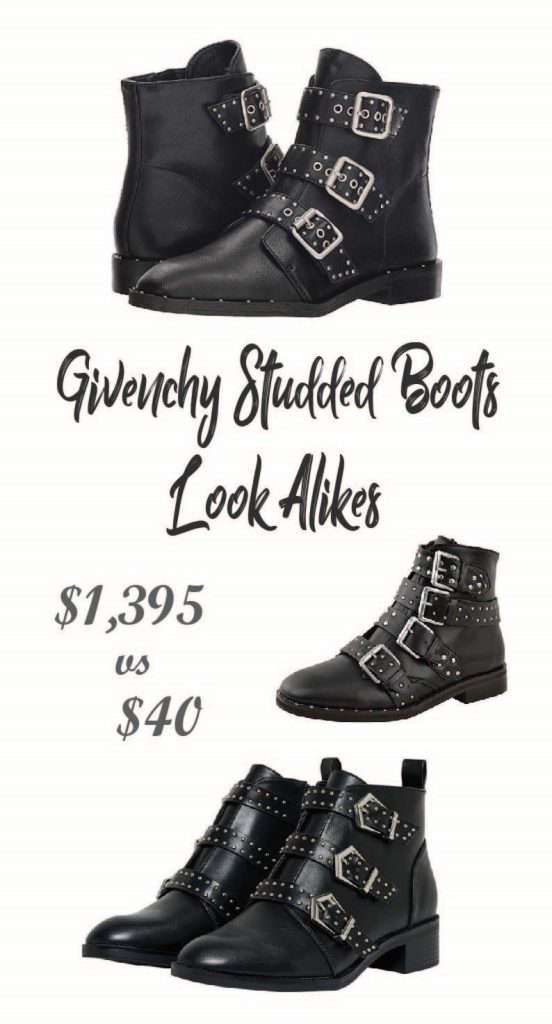 Givenchy buckled boots dupes, look-alikes and alternatives