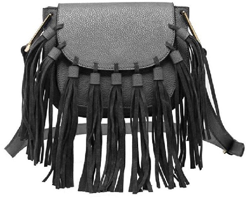 Grey Chloe Hudson Mini Fringe Bag Look-Alikes